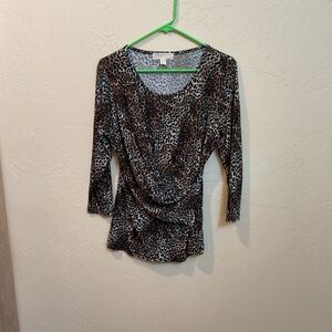 Michael Kors leopard Print Women's Top medium
